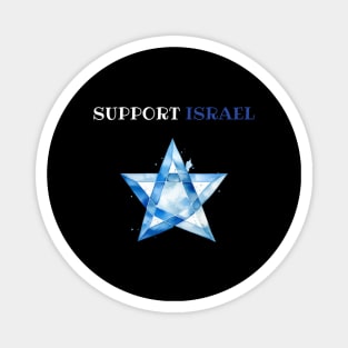 Support Israel, I stand with Israel Magnet